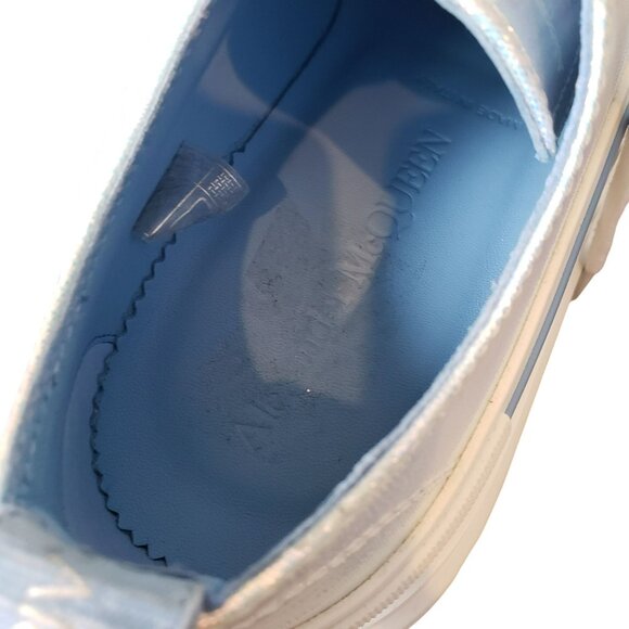 Alexander McQueen Iridescent Y2K Sneakers Gothcore Fairy Punk Dopamine Dressing - Picture 11 of 16